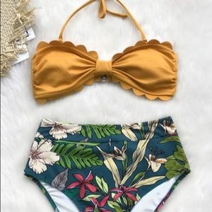 High waist bikini, new with tags